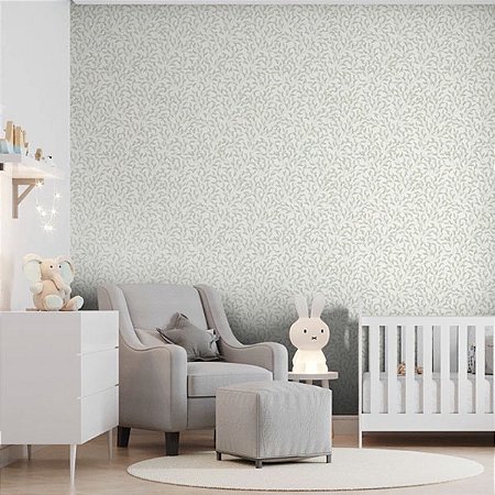 Papel de Parede Revoada - Folhas e Flores - 4434 - Vinílico
