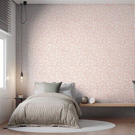Papel de Parede Revoada - Folhas e Flores - 4438 - Vinílico