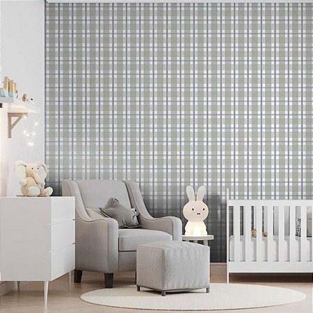 Papel de Parede Revoada - Xadrez - 4455 - Vinílico