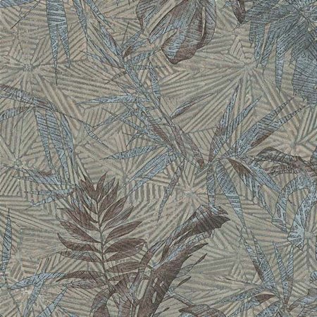 Papel de Parede Ambiance - Folhas e Flores - 29414 - TNT - Vinílico