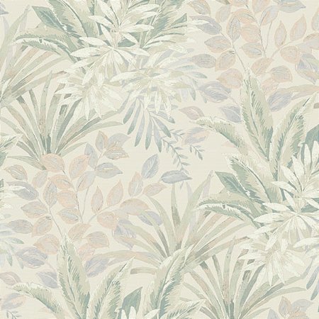 Papel de Parede Time - Folhas e Flores - TJ3202 - Vinílico