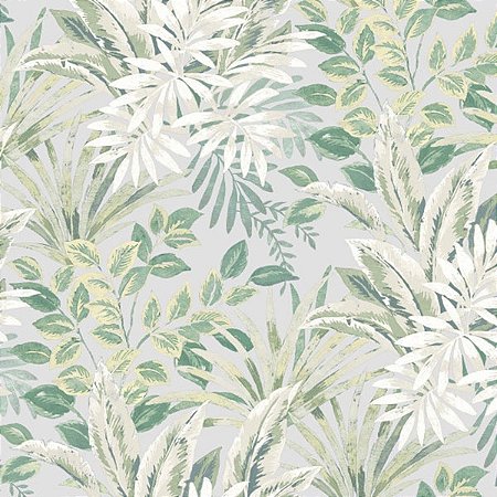 Papel de Parede Time - Folhas e Flores - TJ3206 - Vinílico