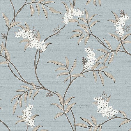 Papel de Parede Tradizione - Folhas e Flores - 33306 - Vinílico