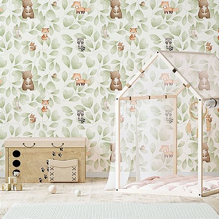 Papel de Parede Doce Bebê 1 - Infantil - DB727 - Vinílico