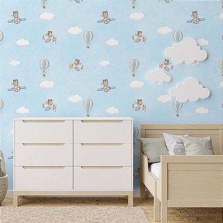 Papel de Parede Doce Bebê 1 - Infantil - DB731 - Vinílico