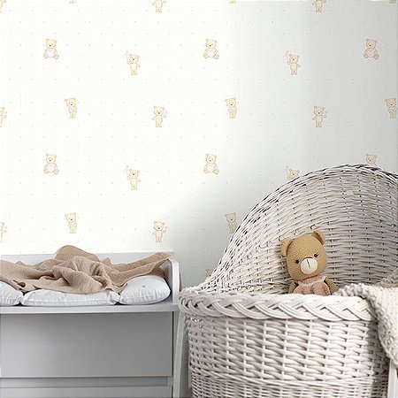 Papel de Parede Doce Bebê 1 - Infantil - DB733 - Vinílico