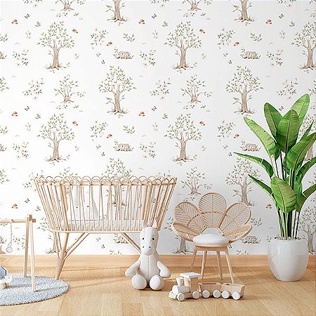 Papel de Parede Doce Bebê 1 - Infantil - DB734 - Vinílico