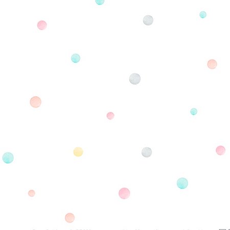 Papel de Parede Doce Bebê 2 - Poa - DB802 - Vinílico