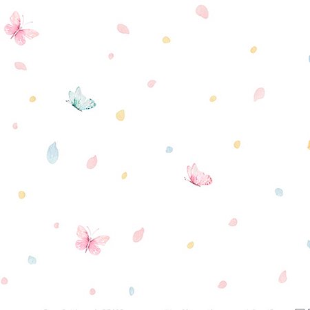 Papel de Parede Doce Bebê 2 - Infantil - DB825 - Vinílico