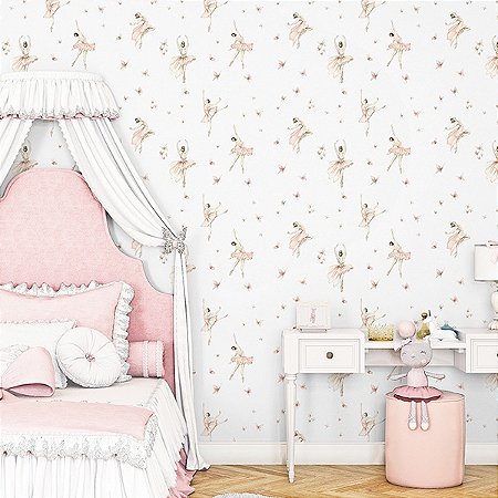 Papel de Parede Doce Bebê 2 - Infantil - DB828 - Vinílico