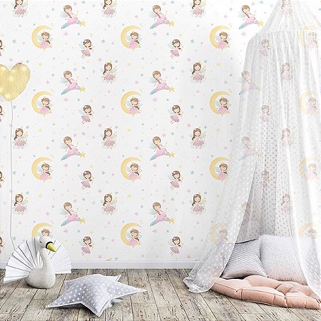 Papel de Parede Doce Bebê 2 - Infantil - DB833 - Vinílico