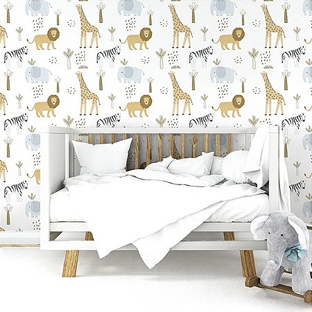 Papel de Parede Doce Bebê 2 - Infantil - DB837 - Vinílico