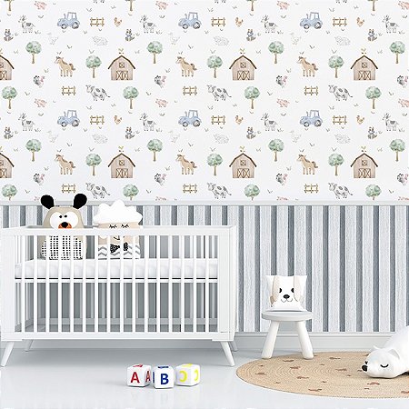 Papel de Parede Doce Bebê 2 - Infantil - DB841 - Vinílico