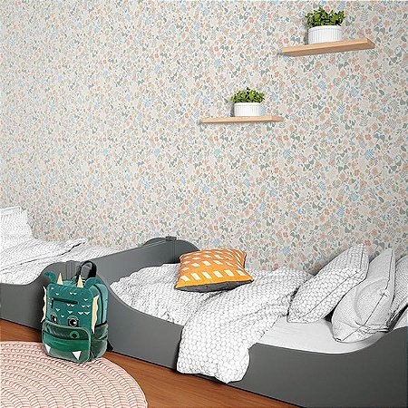Papel de Parede Sonhos - Folhas e Flores - 4211 - Vinílico