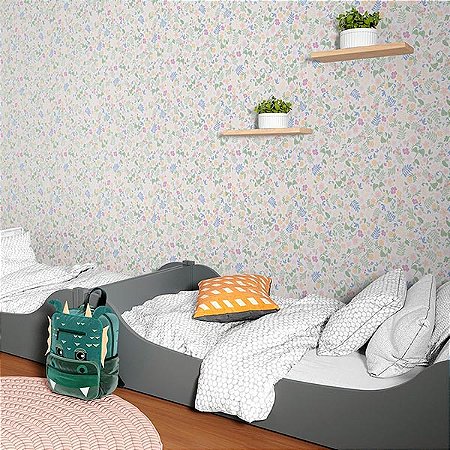 Papel de Parede Sonhos - Folhas e Flores - 4212 - Vinílico