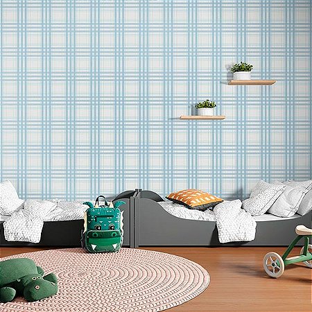 Papel de Parede Sonhos - Xadrez - 4235 - Vinílico