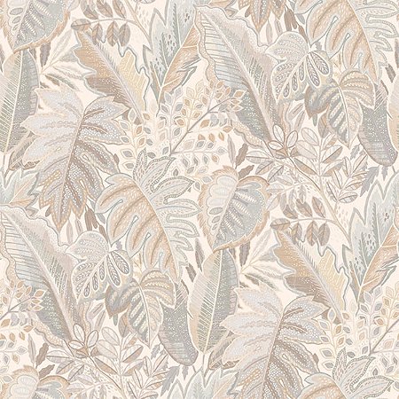 Papel de Parede Ciara - Folhas e Flores - a58402 - Vinílico