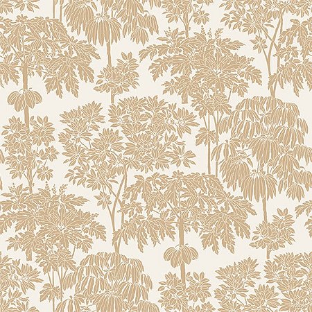 Papel de Parede Ciara - Folhas e Flores - a63401 - Vinílico