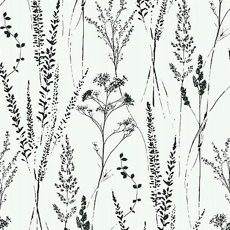 Papel de Parede Ciara - Folhas e Flores - a64201 - Vinílico