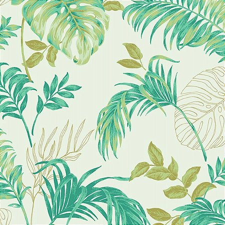 Papel de Parede Ciara - Folhas e Flores - a64302 - Vinílico