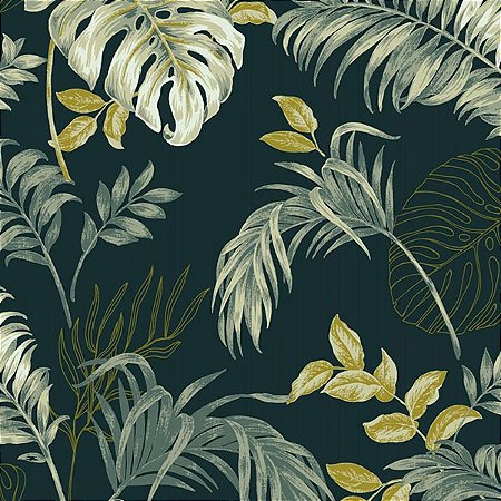 Papel de Parede Ciara - Folhas e Flores - a64303 - Vinílico