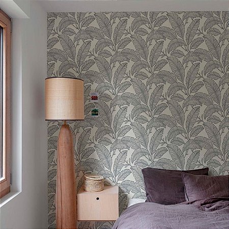 Papel de Parede Ciara - Folhas e Flores - a66402 - Vinílico