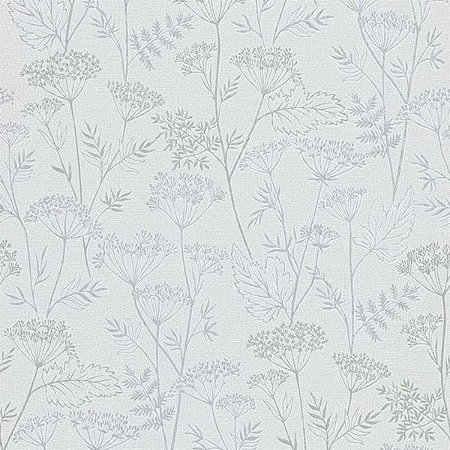 Papel de Parede Kylie - Folhas e Flores - 34320 - TNT - Vinílico