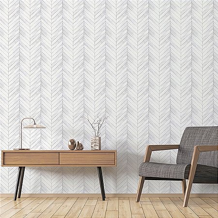 Papel de Parede Natural FX 2 - Chevron - G68001 - Vinílico