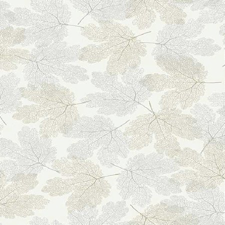 Papel de Parede Flow - Folhas e Flores - A8040901 - TNT - Vinílico