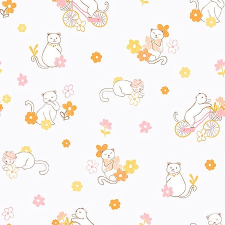 Papel de Parede Bosque da Imaginação - Infantil - 80898 - Vinílico