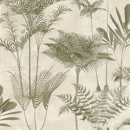 Papel de Parede Charlottenburg - Folhas e Flores - 555141 - Vinílico