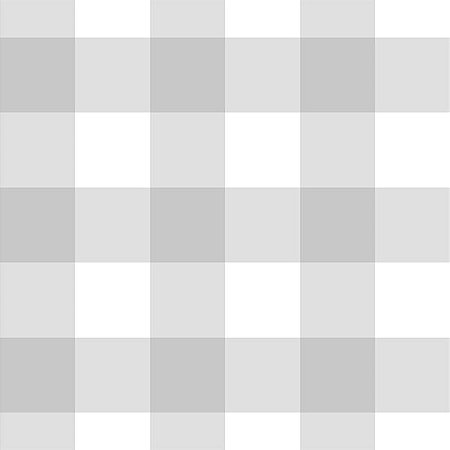 Papel de Parede Doce Estilo - Xadrez - 81864 - Vinílico