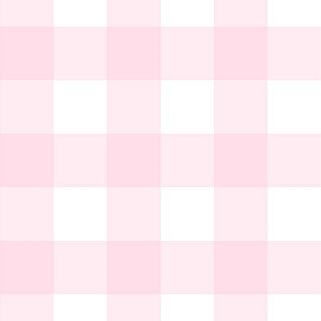 Papel de Parede Doce Estilo - Xadrez - 81932 - Vinílico