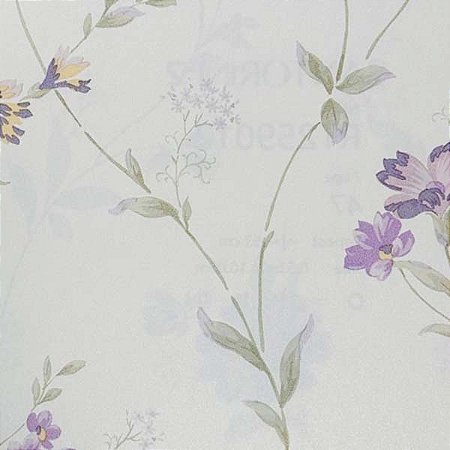 Papel de Parede Santorini 2 - Folhas e Flores - RT259012 - Vinílico