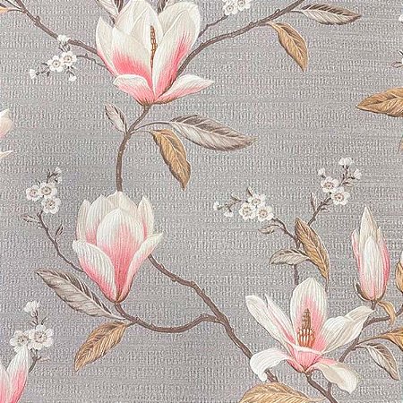 Papel de Parede Santorini 2 - Folhas e Flores - RT426407 - Vinílico