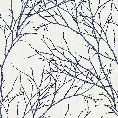 Papel de Parede Tesori Italiani - Folhas e Flores  - 45003 - TNT - Vinílico