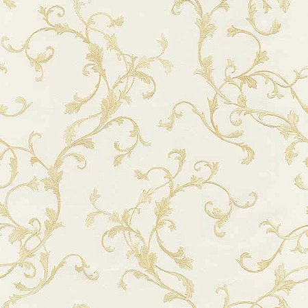Papel de Parede Tesori Italiani - Folhas e Flores  - 45035 - TNT - Vinílico