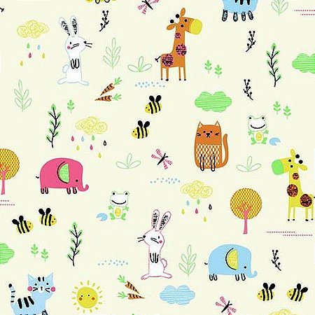 Papel de Parede Pure Kids & Teens - Infantil - kt68456 - Vinílico