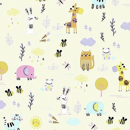 Papel de Parede Pure Kids & Teens - Infantil - kt68457 - Vinílico
