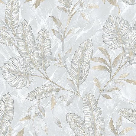 Papel de Parede Aditare 2 - Folhas e Flores - AD200301R - Vinílico