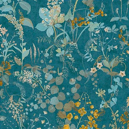 Papel de Parede Antigua - Folhas e Flores - 388253 - Vinílico
