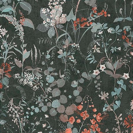 Papel de Parede Antigua - Folhas e Flores - 388254 - Vinílico