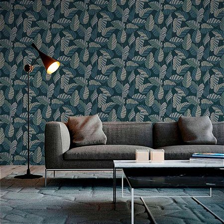 Papel de Parede Antigua - Folhas e Flores - 390944 - Vinílico