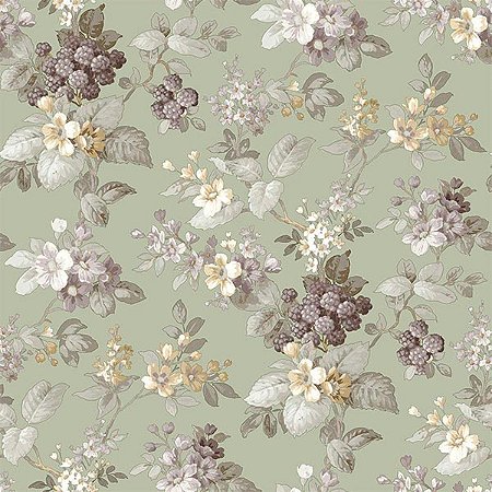 Papel de Parede Happy - Folhas e Flores - 12305 - Vinílico