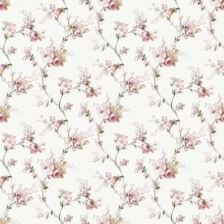 Papel de Parede Happy - Folhas e Flores - 12318 - Vinílico