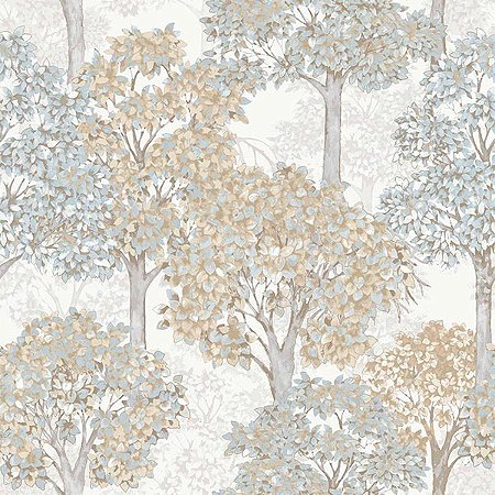Papel de Parede Happy - Folhas e Flores - 12323 - Vinílico