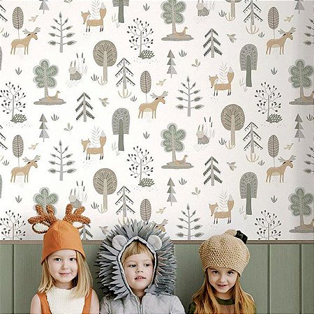 Papel de Parede Happy - Infantil - 14802 - Vinílico