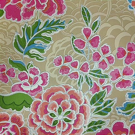 Papel de Parede Grace 4 - Folhas e Flores - GR402402 - Vinílico