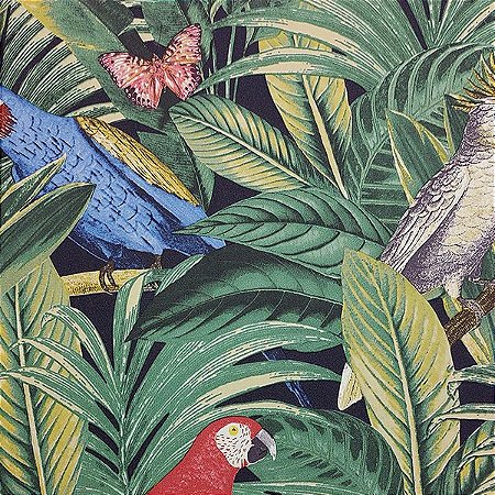 Papel de Parede Grace 4 - Folhas e Flores - GR403001 - Vinílico