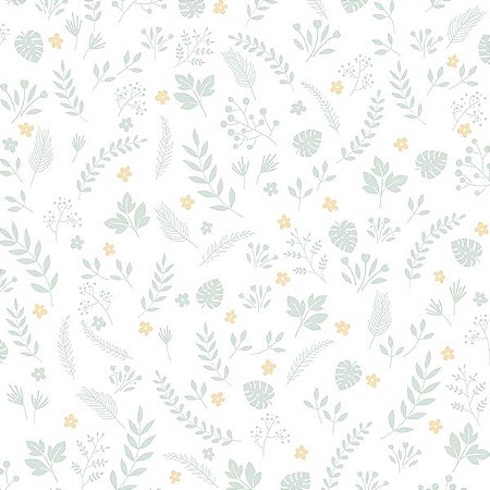Papel de Parede Yoyo 2 - Folhas e Flores - YY205202R - TNT
